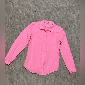 Maurice’s size small long sleeve button up shirt.